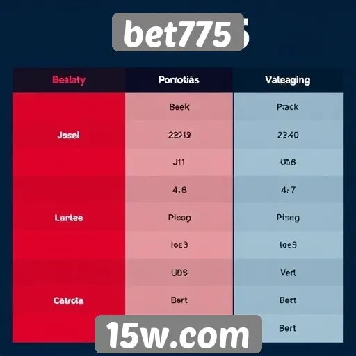 Comparaçao entre bet775 e outros sites de apostas