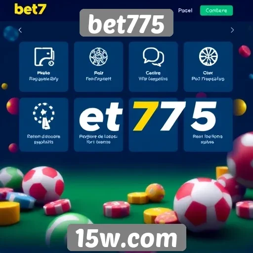 Recursos e funcionalidades do site de jogos bet775