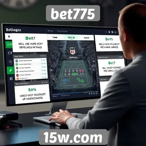 Análise das funcionalidades do site bet775