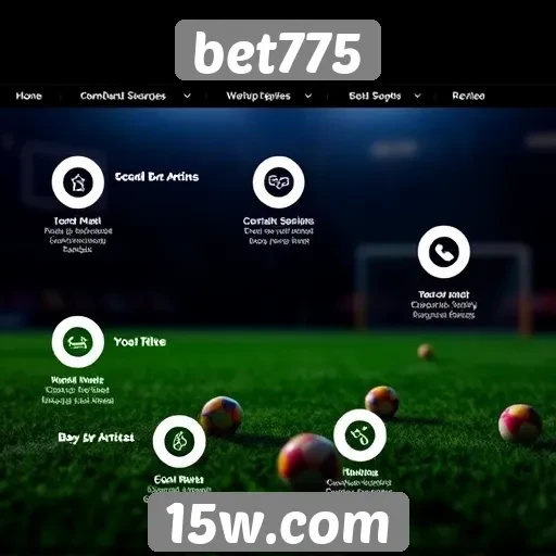 Avaliação das funcionalidades do site bet775
