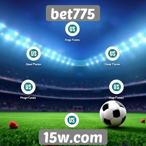 Overview das funcionalidades do site bet775
