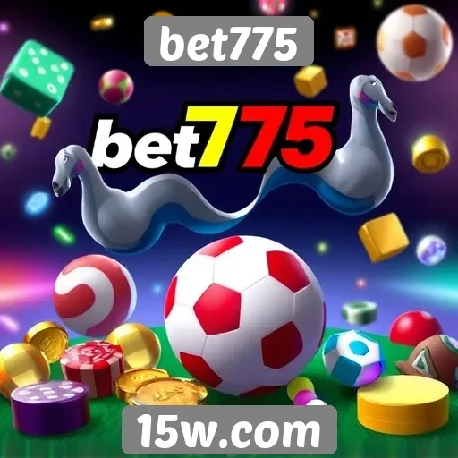 Diversidade de jogos disponíveis na plataforma bet775