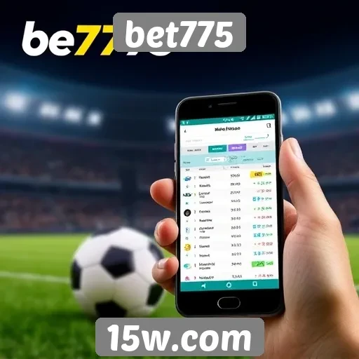 Plataformas mobile e desktop no Bet775
