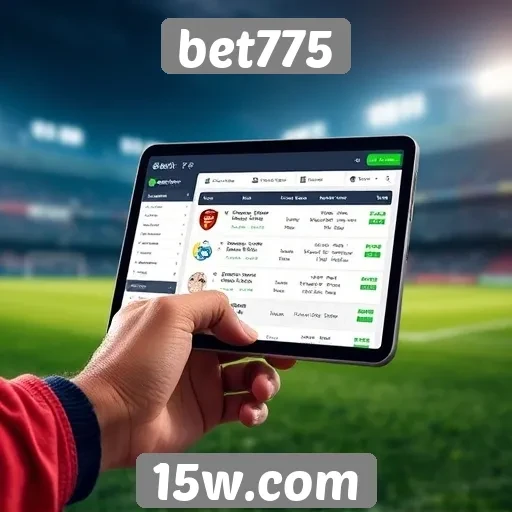 Facilidade de navegação na plataforma bet775